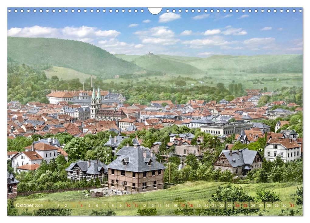Weitere Ansicht: Thüringen um das Jahr 1900 - Fotos neu restauriert und detailcoloriert. (Wandkalender 2026 DIN A3 quer), CALVENDO Monatskalender | André Tetsch, Calvendo