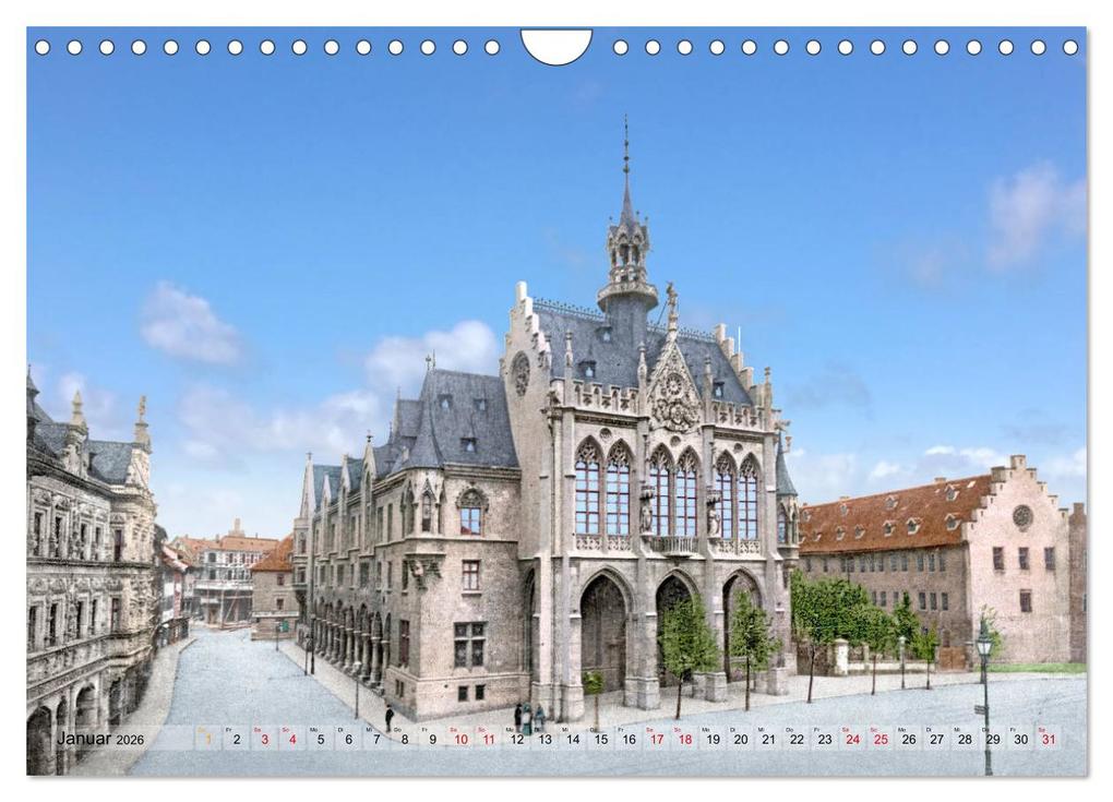 Weitere Ansicht: Thüringen um das Jahr 1900 - Fotos neu restauriert und detailcoloriert. (Wandkalender 2026 DIN A4 quer), CALVENDO Monatskalender | André Tetsch, Calvendo