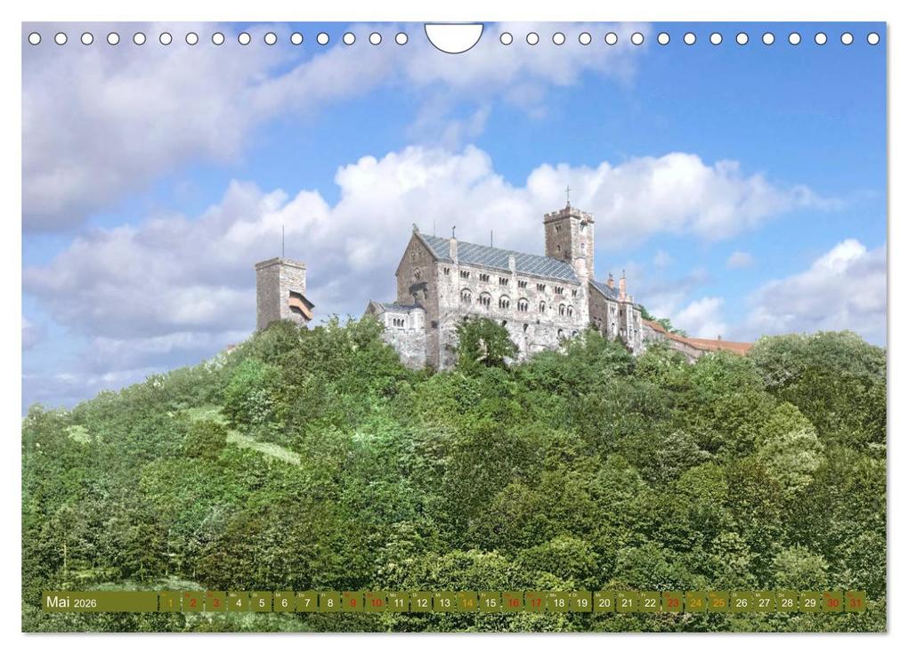 Weitere Ansicht: Thüringen um das Jahr 1900 - Fotos neu restauriert und detailcoloriert. (Wandkalender 2026 DIN A4 quer), CALVENDO Monatskalender | André Tetsch, Calvendo