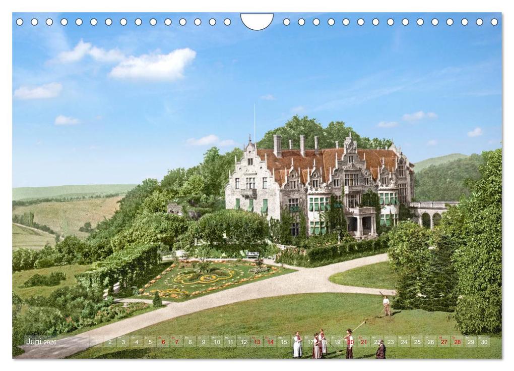 Weitere Ansicht: Thüringen um das Jahr 1900 - Fotos neu restauriert und detailcoloriert. (Wandkalender 2026 DIN A4 quer), CALVENDO Monatskalender | André Tetsch, Calvendo