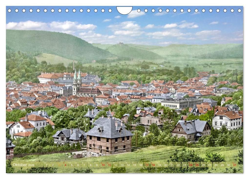 Weitere Ansicht: Thüringen um das Jahr 1900 - Fotos neu restauriert und detailcoloriert. (Wandkalender 2026 DIN A4 quer), CALVENDO Monatskalender | André Tetsch, Calvendo