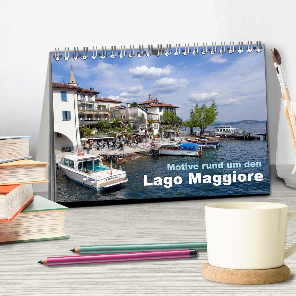 Weitere Ansicht: Motive rund um den See Lago Maggiore (Tischkalender 2026 DIN A5 quer), CALVENDO Monatskalender | Werner Prescher, Calvendo