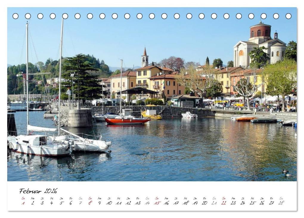 Weitere Ansicht: Motive rund um den See Lago Maggiore (Tischkalender 2026 DIN A5 quer), CALVENDO Monatskalender | Werner Prescher, Calvendo