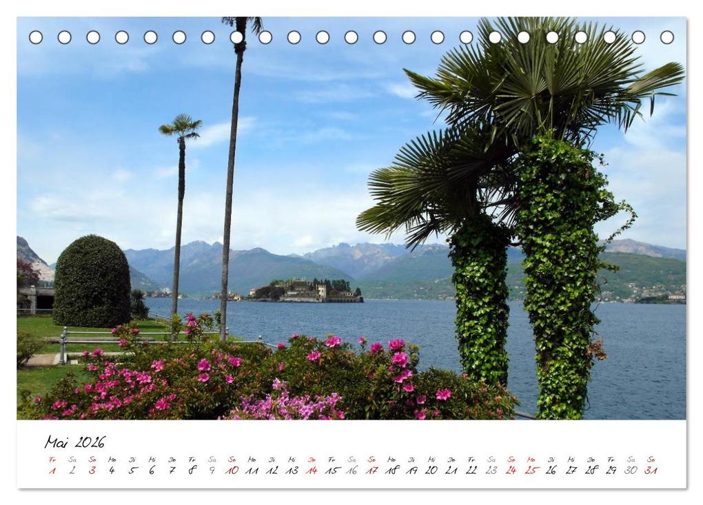 Weitere Ansicht: Motive rund um den See Lago Maggiore (Tischkalender 2026 DIN A5 quer), CALVENDO Monatskalender | Werner Prescher, Calvendo