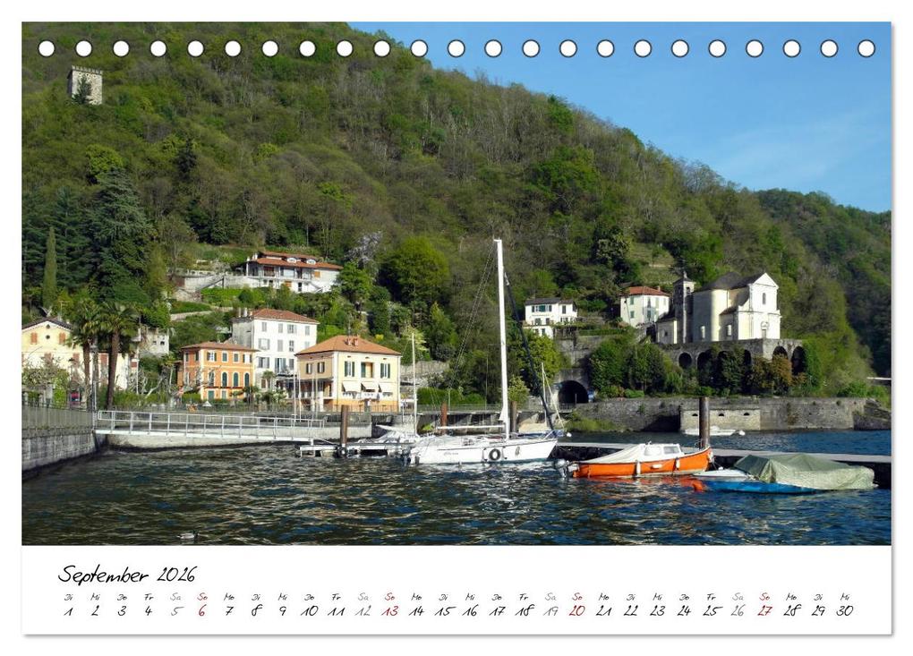 Weitere Ansicht: Motive rund um den See Lago Maggiore (Tischkalender 2026 DIN A5 quer), CALVENDO Monatskalender | Werner Prescher, Calvendo