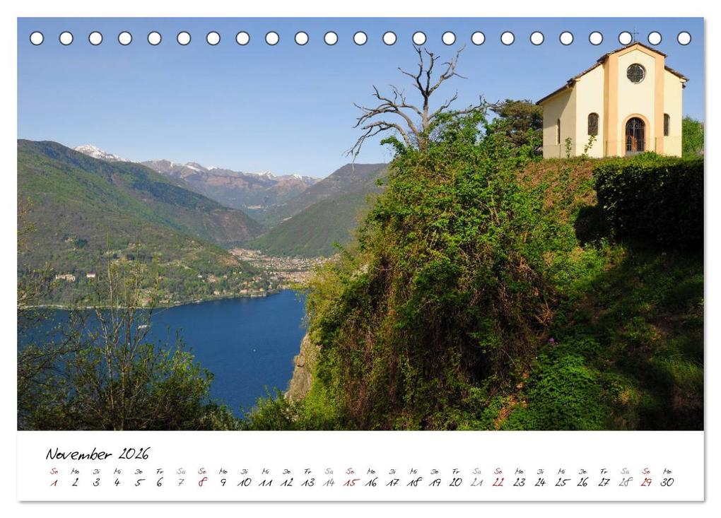 Weitere Ansicht: Motive rund um den See Lago Maggiore (Tischkalender 2026 DIN A5 quer), CALVENDO Monatskalender | Werner Prescher, Calvendo