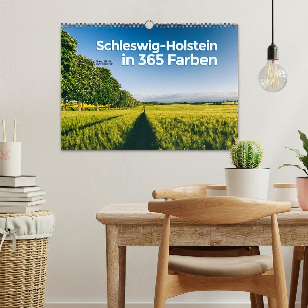Weitere Ansicht: Schleswig-Holstein in 365 Farben (Wandkalender 2026 DIN A3 quer), CALVENDO Monatskalender | Thomas Jansen, Calvendo