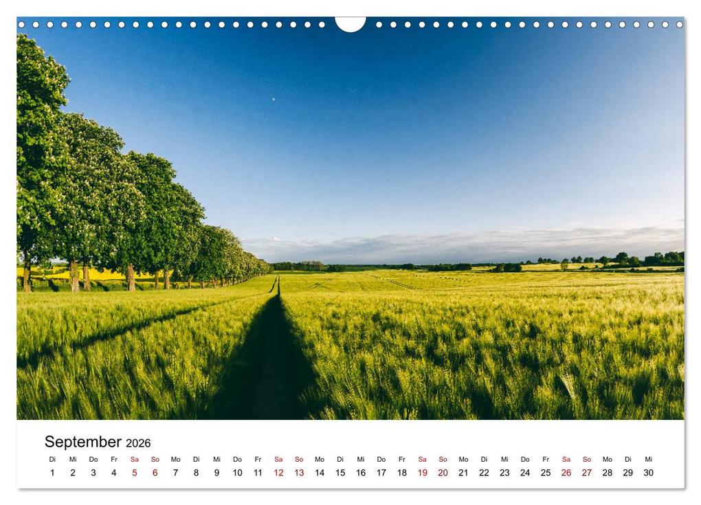 Weitere Ansicht: Schleswig-Holstein in 365 Farben (Wandkalender 2026 DIN A3 quer), CALVENDO Monatskalender | Thomas Jansen, Calvendo