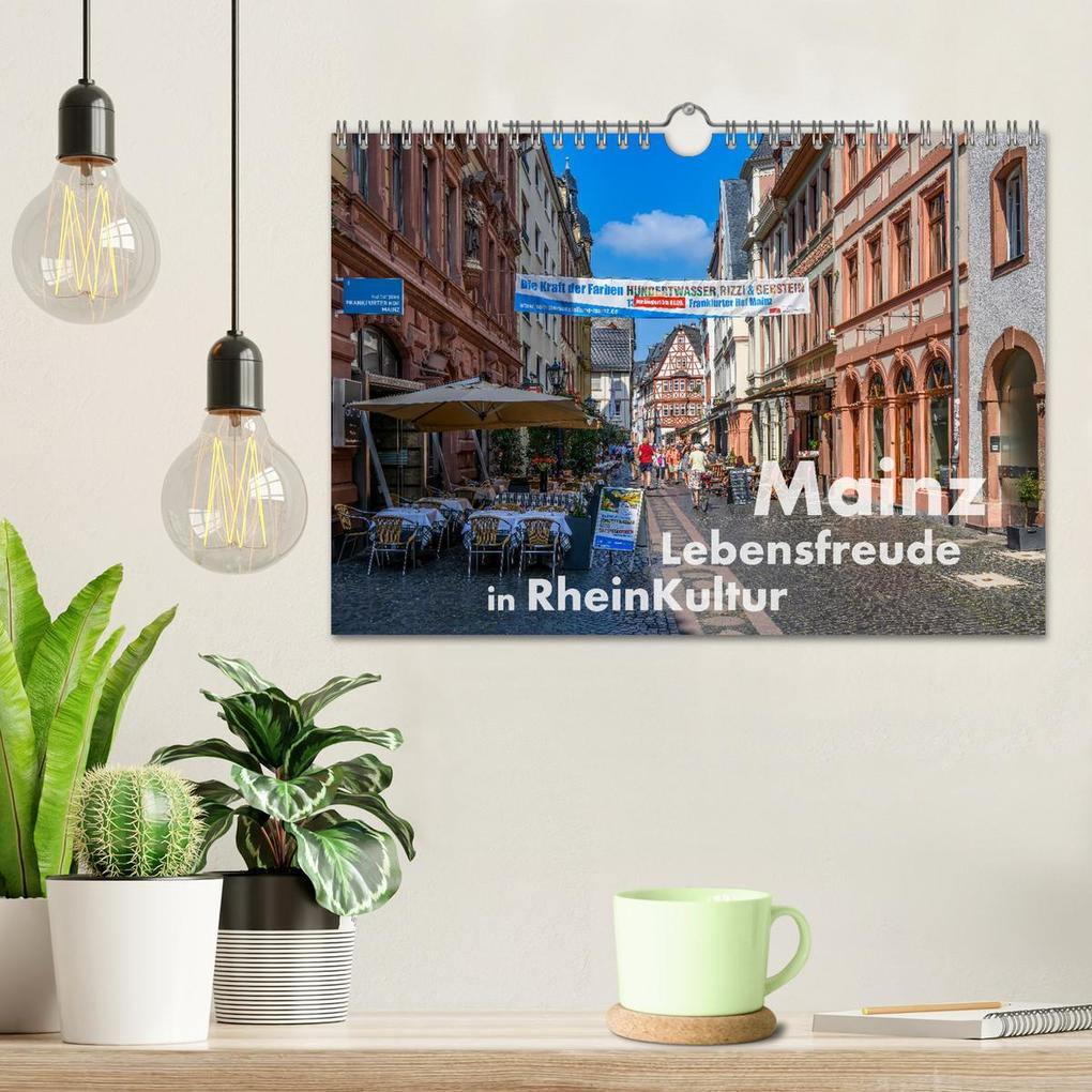 Weitere Ansicht: Mainz - Lebensfreude in RheinKultur (Wandkalender 2026 DIN A4 quer), CALVENDO Monatskalender | Calvendo, Dieter Wilczek