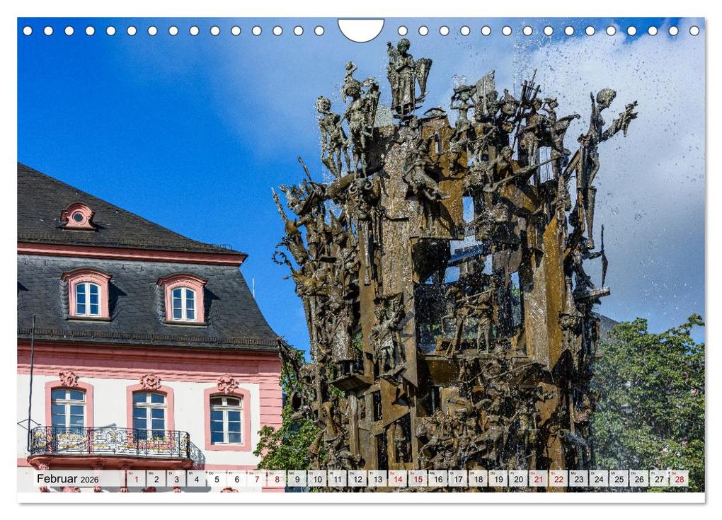 Weitere Ansicht: Mainz - Lebensfreude in RheinKultur (Wandkalender 2026 DIN A4 quer), CALVENDO Monatskalender | Calvendo, Dieter Wilczek