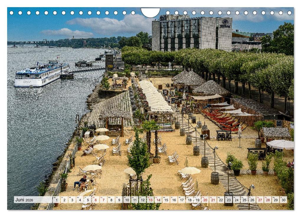 Weitere Ansicht: Mainz - Lebensfreude in RheinKultur (Wandkalender 2026 DIN A4 quer), CALVENDO Monatskalender | Calvendo, Dieter Wilczek