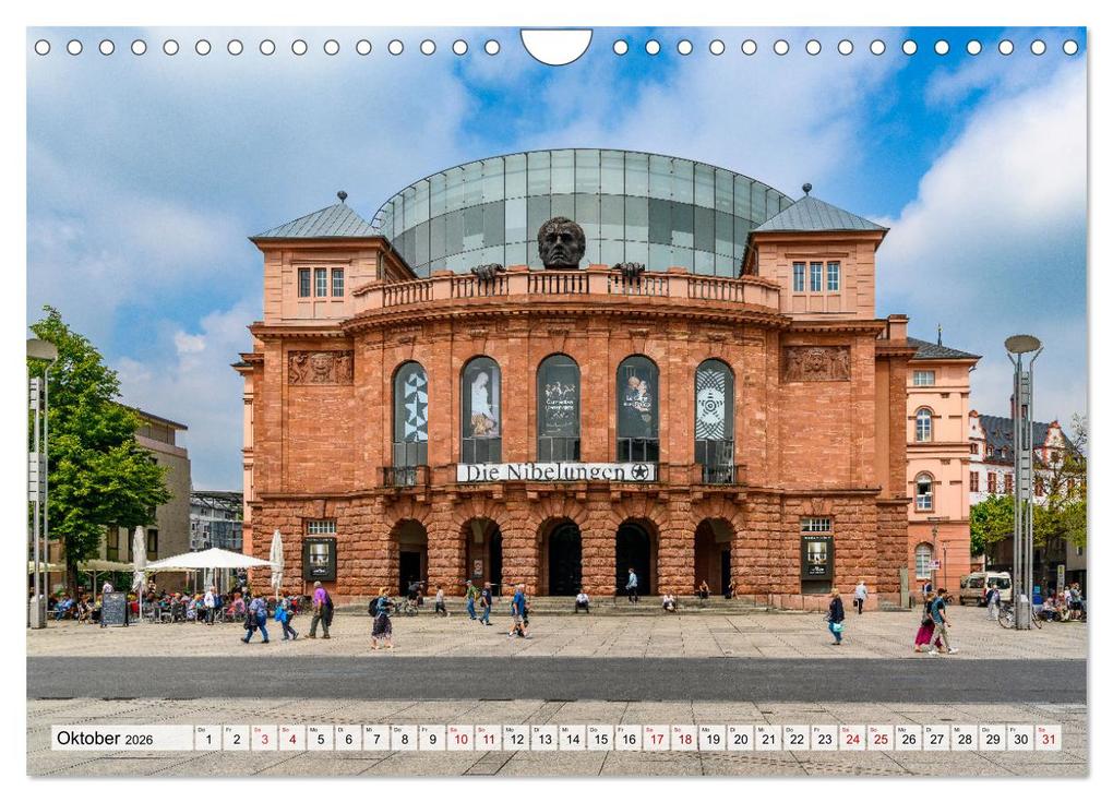 Weitere Ansicht: Mainz - Lebensfreude in RheinKultur (Wandkalender 2026 DIN A4 quer), CALVENDO Monatskalender | Calvendo, Dieter Wilczek