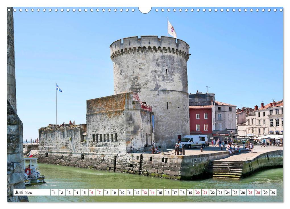 Weitere Ansicht: Ein Sommer in La Rochelle vom Frankfurter Taxifahrer Petrus Bodenstaff (Wandkalender 2026 DIN A3 quer), CALVENDO Monatskalender | Calvendo, Petrus Bodenstaff