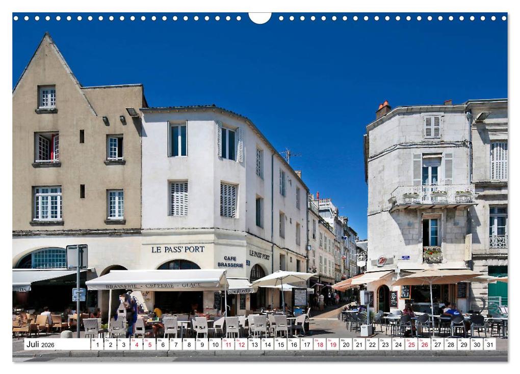 Weitere Ansicht: Ein Sommer in La Rochelle vom Frankfurter Taxifahrer Petrus Bodenstaff (Wandkalender 2026 DIN A3 quer), CALVENDO Monatskalender | Calvendo, Petrus Bodenstaff