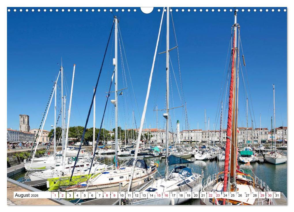 Weitere Ansicht: Ein Sommer in La Rochelle vom Frankfurter Taxifahrer Petrus Bodenstaff (Wandkalender 2026 DIN A3 quer), CALVENDO Monatskalender | Calvendo, Petrus Bodenstaff