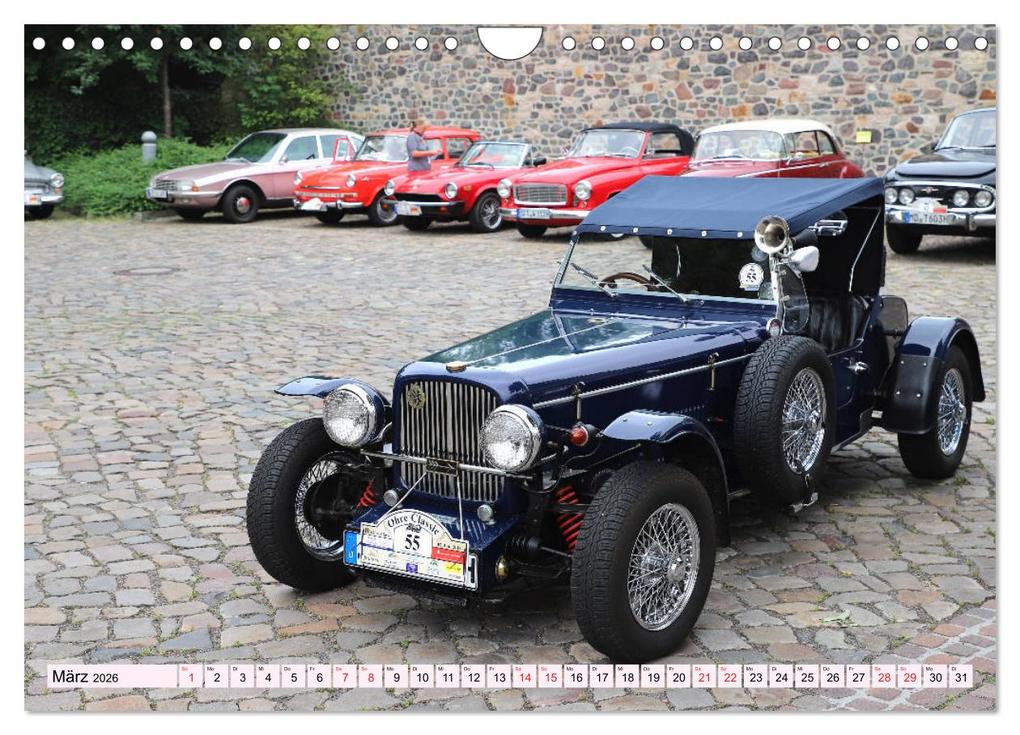 Weitere Ansicht: Ohre Classics - Oldtimer auf der Schlossdomäne in Wolmirstedt (Wandkalender 2026 DIN A4 quer), CALVENDO Monatskalender | Calvendo, Beate Bussenius