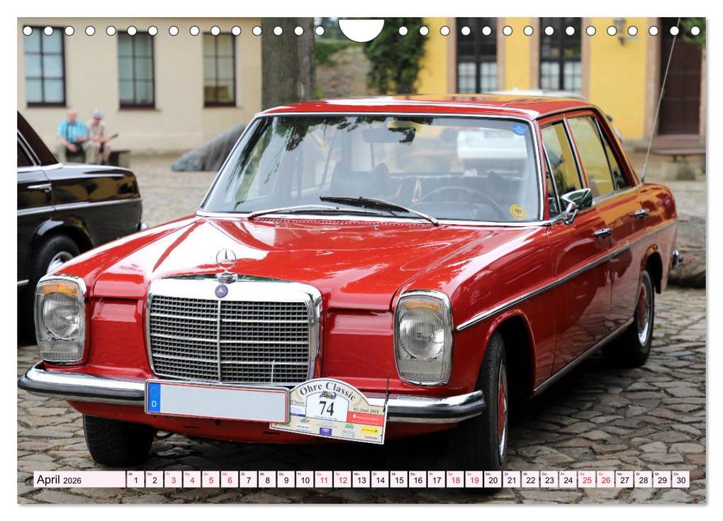 Weitere Ansicht: Ohre Classics - Oldtimer auf der Schlossdomäne in Wolmirstedt (Wandkalender 2026 DIN A4 quer), CALVENDO Monatskalender | Calvendo, Beate Bussenius