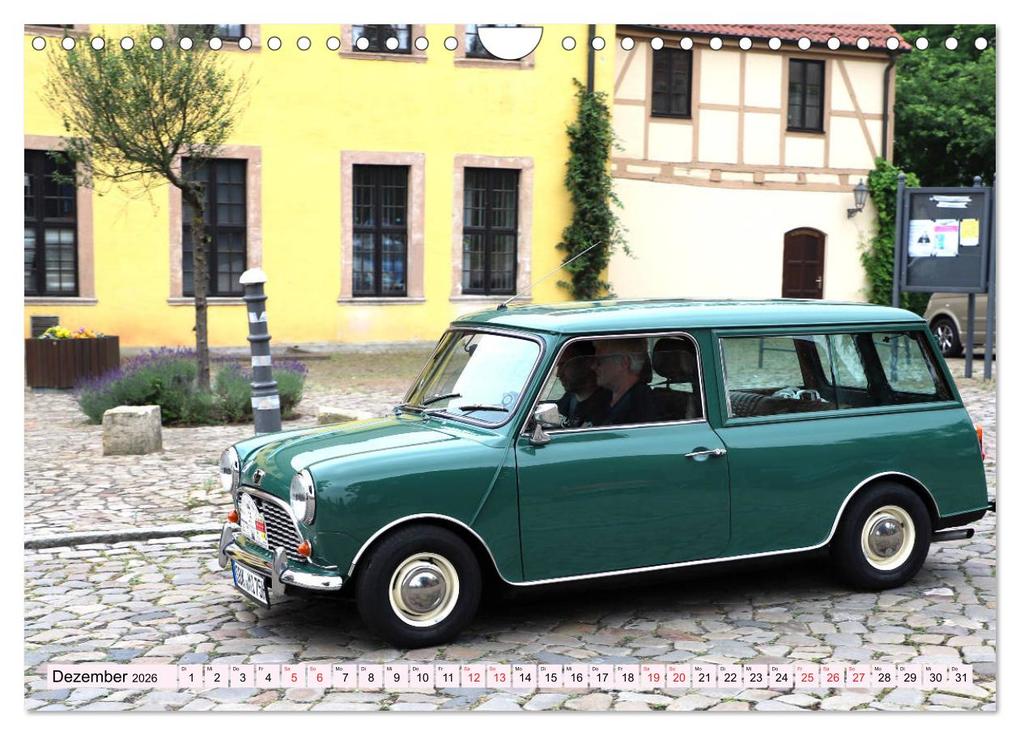 Weitere Ansicht: Ohre Classics - Oldtimer auf der Schlossdomäne in Wolmirstedt (Wandkalender 2026 DIN A4 quer), CALVENDO Monatskalender | Calvendo, Beate Bussenius