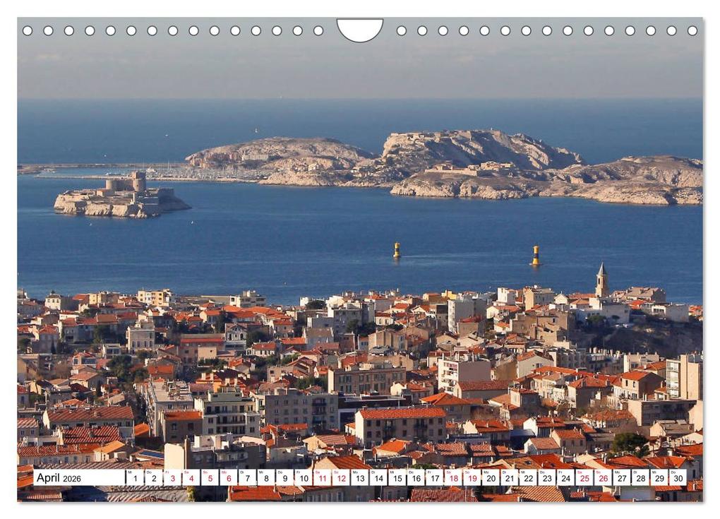 Weitere Ansicht: Marseille vom Frankfurter Taxifahrer Petrus Bodenstaff (Wandkalender 2026 DIN A4 quer), CALVENDO Monatskalender | Calvendo, Petrus Bodenstaff