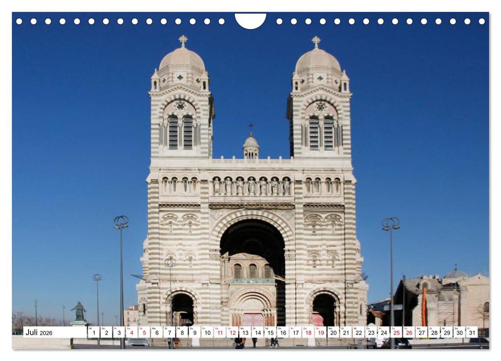 Weitere Ansicht: Marseille vom Frankfurter Taxifahrer Petrus Bodenstaff (Wandkalender 2026 DIN A4 quer), CALVENDO Monatskalender | Calvendo, Petrus Bodenstaff