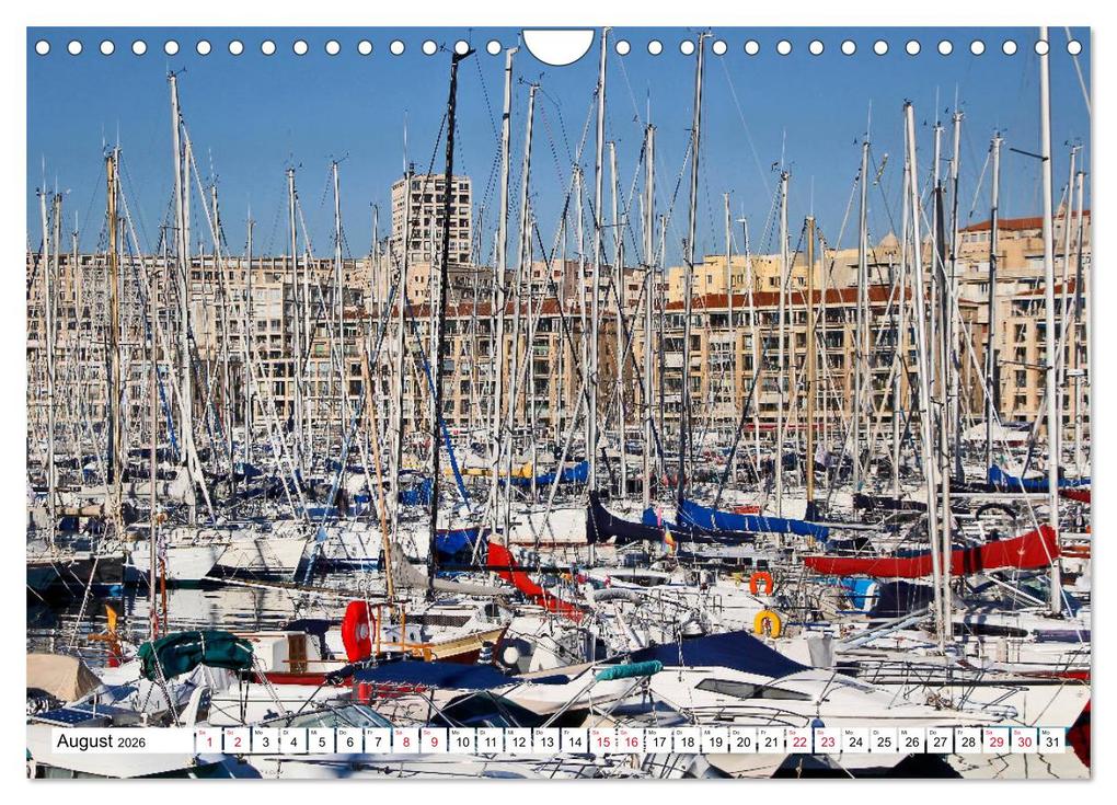 Weitere Ansicht: Marseille vom Frankfurter Taxifahrer Petrus Bodenstaff (Wandkalender 2026 DIN A4 quer), CALVENDO Monatskalender | Calvendo, Petrus Bodenstaff