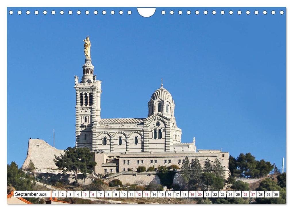 Weitere Ansicht: Marseille vom Frankfurter Taxifahrer Petrus Bodenstaff (Wandkalender 2026 DIN A4 quer), CALVENDO Monatskalender | Calvendo, Petrus Bodenstaff