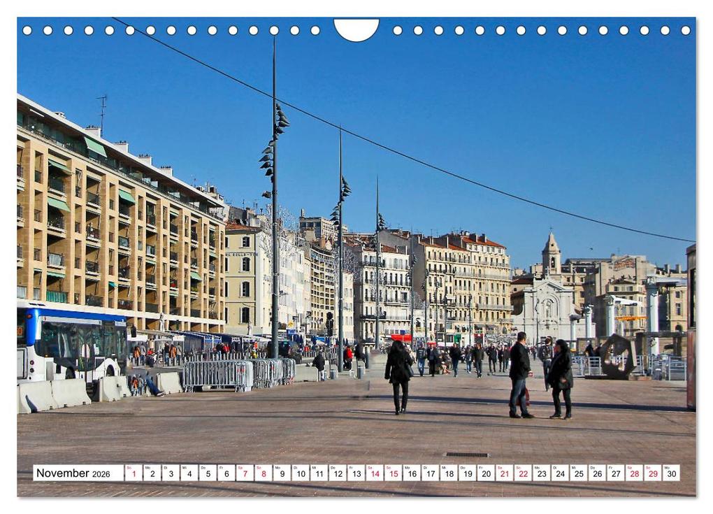 Weitere Ansicht: Marseille vom Frankfurter Taxifahrer Petrus Bodenstaff (Wandkalender 2026 DIN A4 quer), CALVENDO Monatskalender | Calvendo, Petrus Bodenstaff