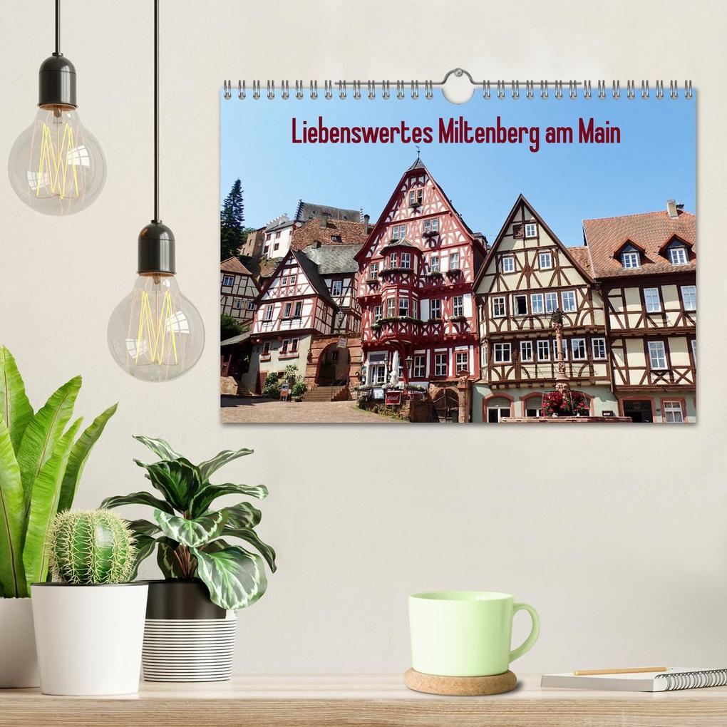 Weitere Ansicht: Liebenswertes Miltenberg am Main (Wandkalender 2026 DIN A4 quer), CALVENDO Monatskalender | Calvendo, Ilona Andersen
