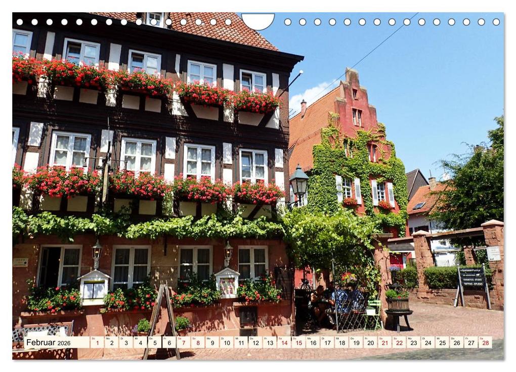 Weitere Ansicht: Liebenswertes Miltenberg am Main (Wandkalender 2026 DIN A4 quer), CALVENDO Monatskalender | Calvendo, Ilona Andersen