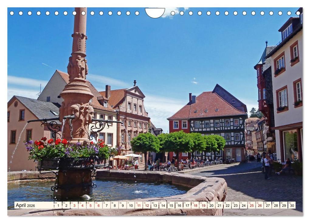 Weitere Ansicht: Liebenswertes Miltenberg am Main (Wandkalender 2026 DIN A4 quer), CALVENDO Monatskalender | Calvendo, Ilona Andersen