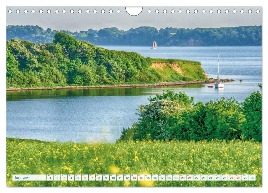 Weitere Ansicht: Flensburg Fjord (Wandkalender 2026 DIN A4 quer), CALVENDO Monatskalender | Calvendo, Irk Boockhoff