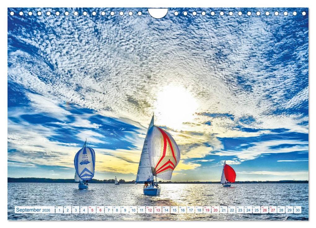 Weitere Ansicht: Flensburg Fjord (Wandkalender 2026 DIN A4 quer), CALVENDO Monatskalender | Calvendo, Irk Boockhoff