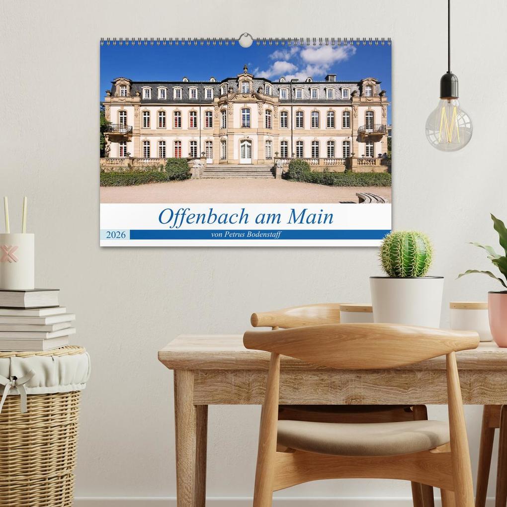 Weitere Ansicht: Offenbach am Main von Petrus Bodenstaff (Wandkalender 2026 DIN A3 quer), CALVENDO Monatskalender | Calvendo, Petrus Bodenstaff