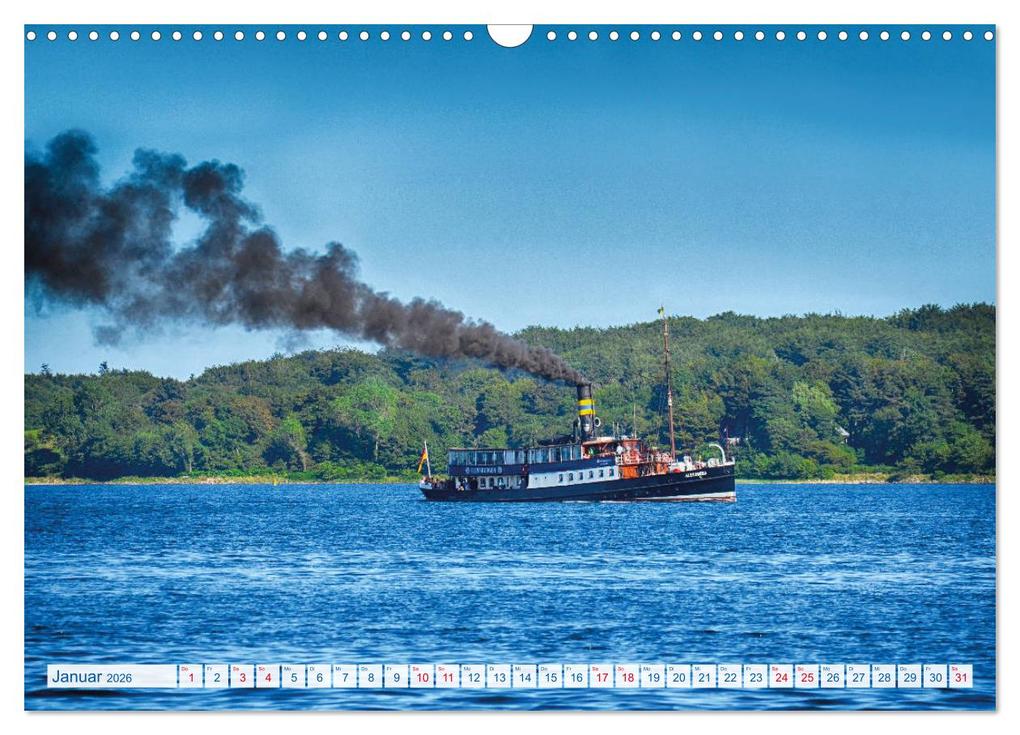 Weitere Ansicht: Flensburg Fjord (Wandkalender 2026 DIN A3 quer), CALVENDO Monatskalender | Calvendo, Irk Boockhoff