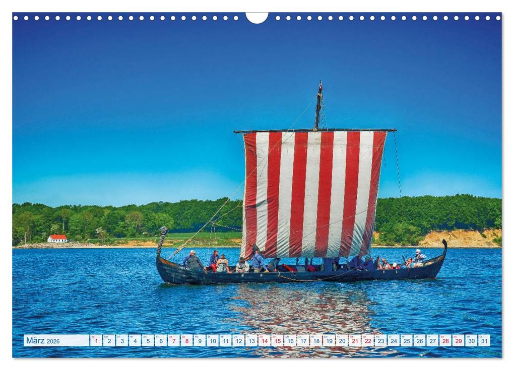 Weitere Ansicht: Flensburg Fjord (Wandkalender 2026 DIN A3 quer), CALVENDO Monatskalender | Calvendo, Irk Boockhoff