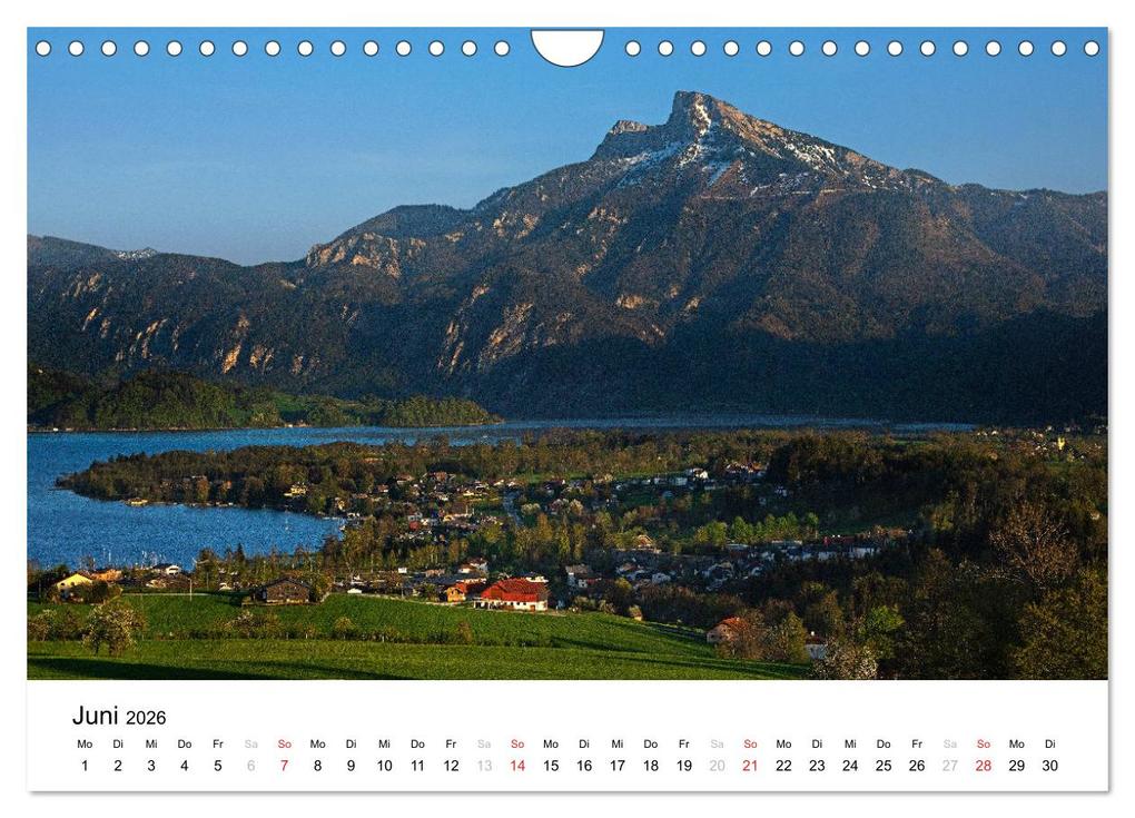 Weitere Ansicht: Zauberhaftes Mondseeland (Wandkalender 2026 DIN A4 quer), CALVENDO Monatskalender | Calvendo, Bernd Zillich