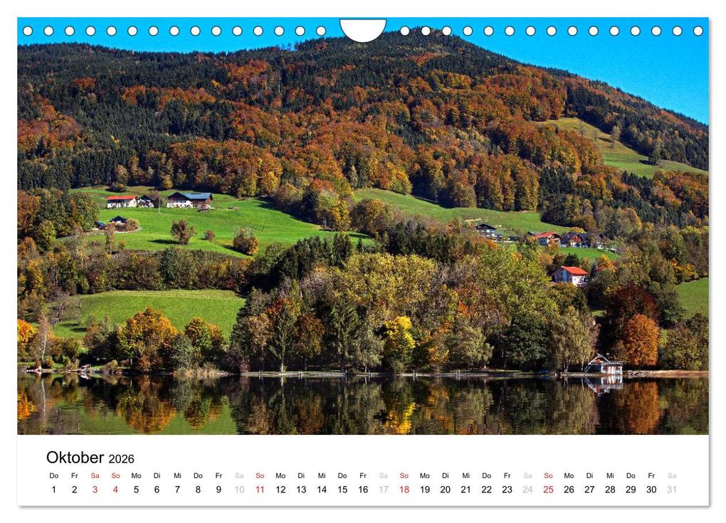 Weitere Ansicht: Zauberhaftes Mondseeland (Wandkalender 2026 DIN A4 quer), CALVENDO Monatskalender | Calvendo, Bernd Zillich