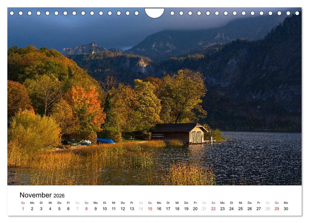 Weitere Ansicht: Zauberhaftes Mondseeland (Wandkalender 2026 DIN A4 quer), CALVENDO Monatskalender | Calvendo, Bernd Zillich