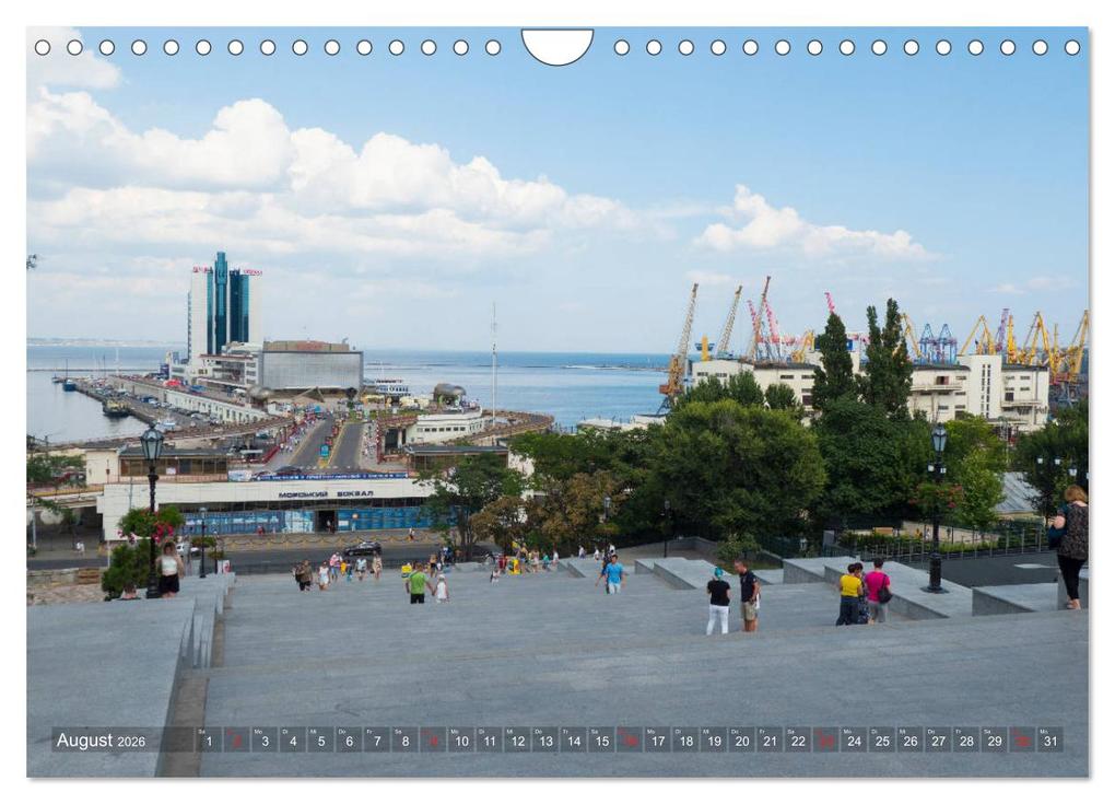 Weitere Ansicht: Odessa- Die schöne Stadt am Schwarzen Meer (Wandkalender 2026 DIN A4 quer), CALVENDO Monatskalender | Calvendo, Anneli Hegerfeld-Reckert