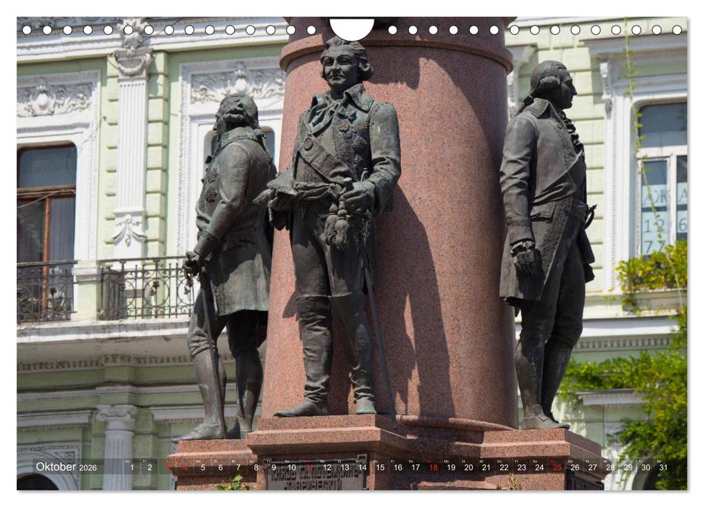 Weitere Ansicht: Odessa- Die schöne Stadt am Schwarzen Meer (Wandkalender 2026 DIN A4 quer), CALVENDO Monatskalender | Calvendo, Anneli Hegerfeld-Reckert