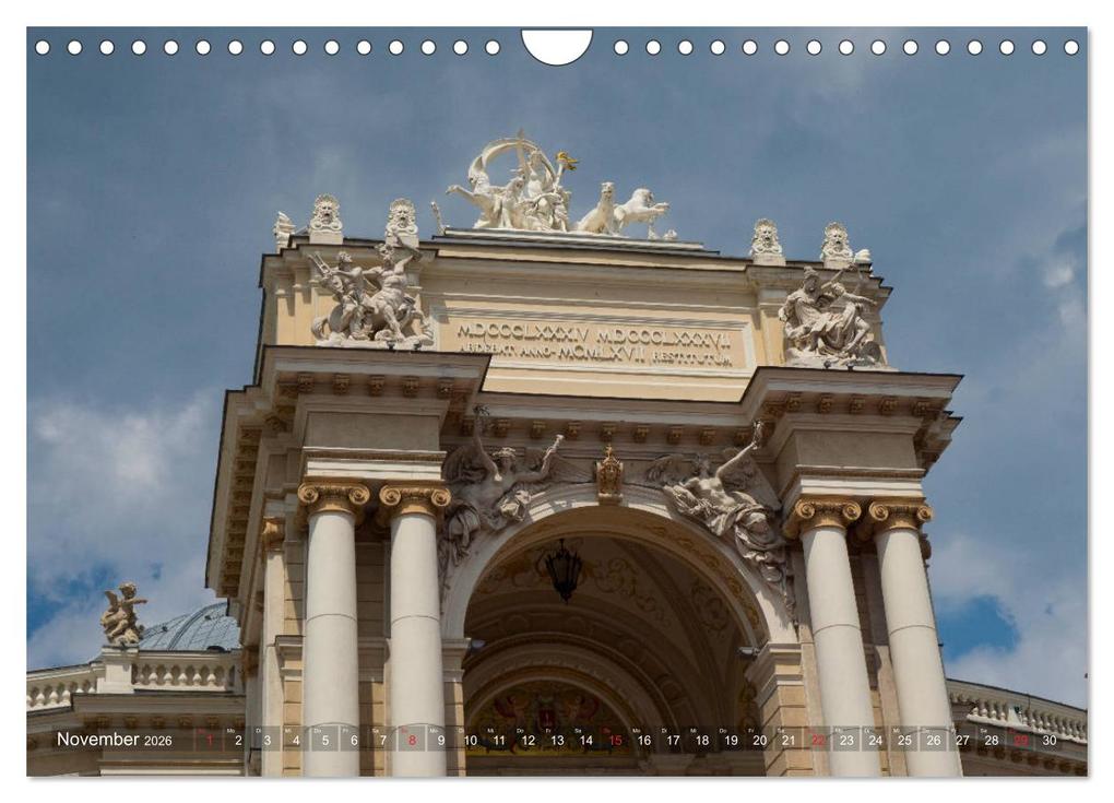 Weitere Ansicht: Odessa- Die schöne Stadt am Schwarzen Meer (Wandkalender 2026 DIN A4 quer), CALVENDO Monatskalender | Calvendo, Anneli Hegerfeld-Reckert