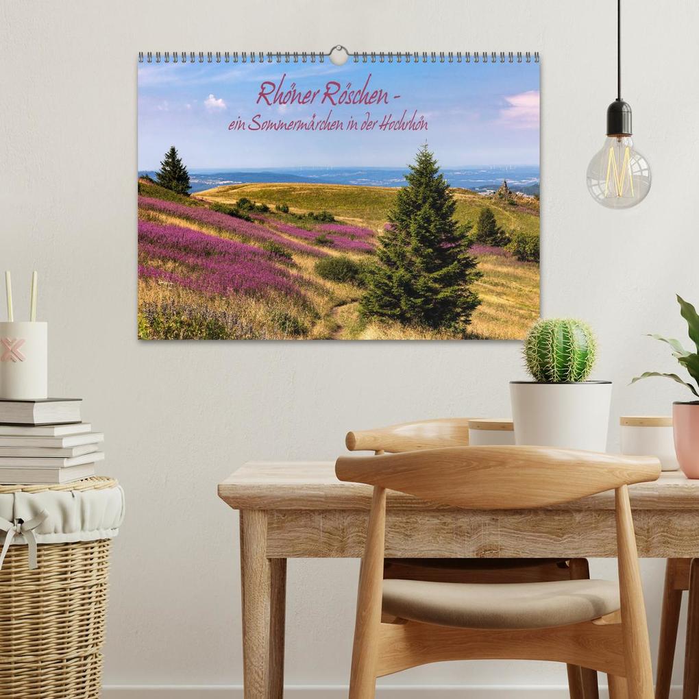 Weitere Ansicht: Rhöner Röschen - ein Sommermärchen in der Hochrhön (Wandkalender 2026 DIN A3 quer), CALVENDO Monatskalender | Calvendo, Hans Pfleger