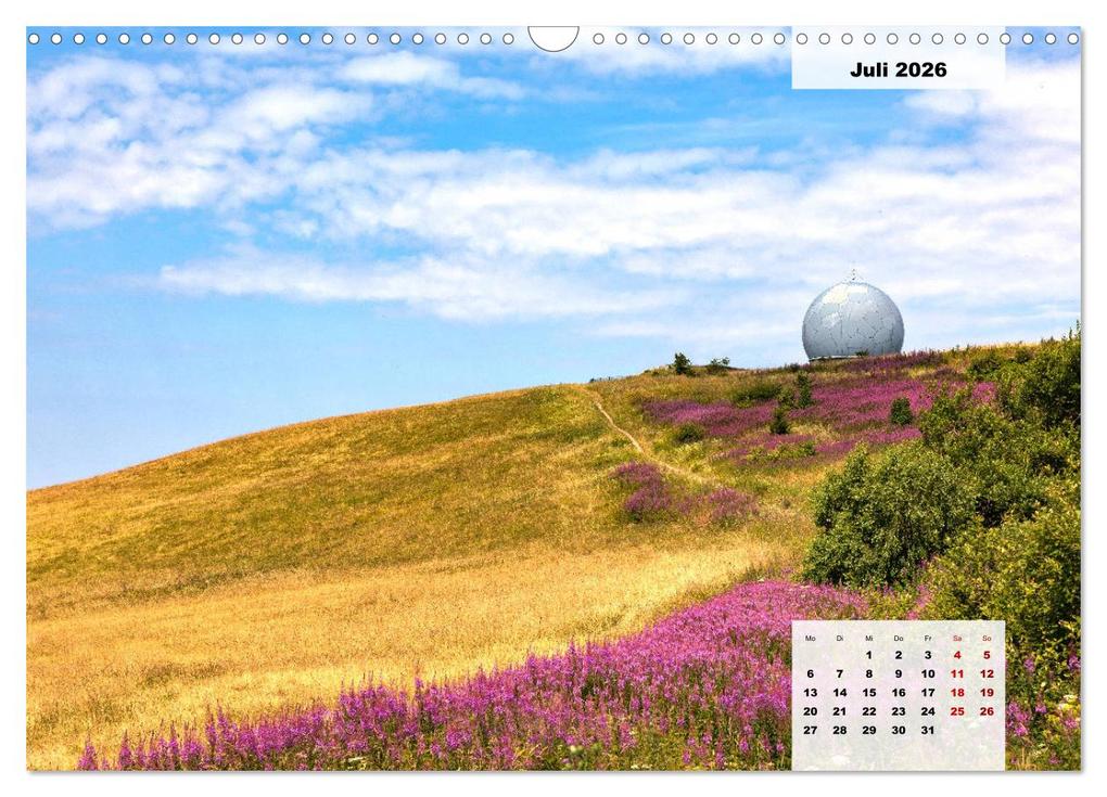 Weitere Ansicht: Rhöner Röschen - ein Sommermärchen in der Hochrhön (Wandkalender 2026 DIN A3 quer), CALVENDO Monatskalender | Calvendo, Hans Pfleger