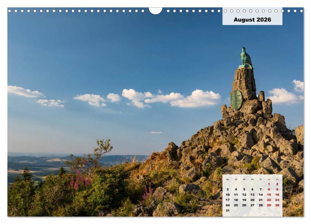 Weitere Ansicht: Rhöner Röschen - ein Sommermärchen in der Hochrhön (Wandkalender 2026 DIN A3 quer), CALVENDO Monatskalender | Calvendo, Hans Pfleger