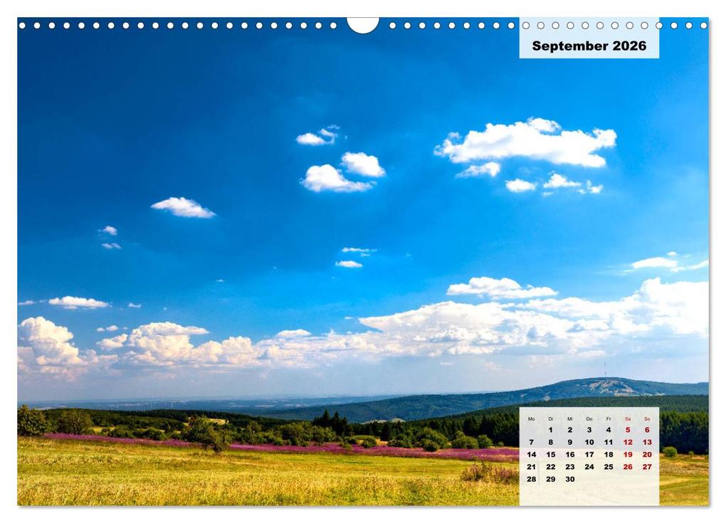 Weitere Ansicht: Rhöner Röschen - ein Sommermärchen in der Hochrhön (Wandkalender 2026 DIN A3 quer), CALVENDO Monatskalender | Calvendo, Hans Pfleger