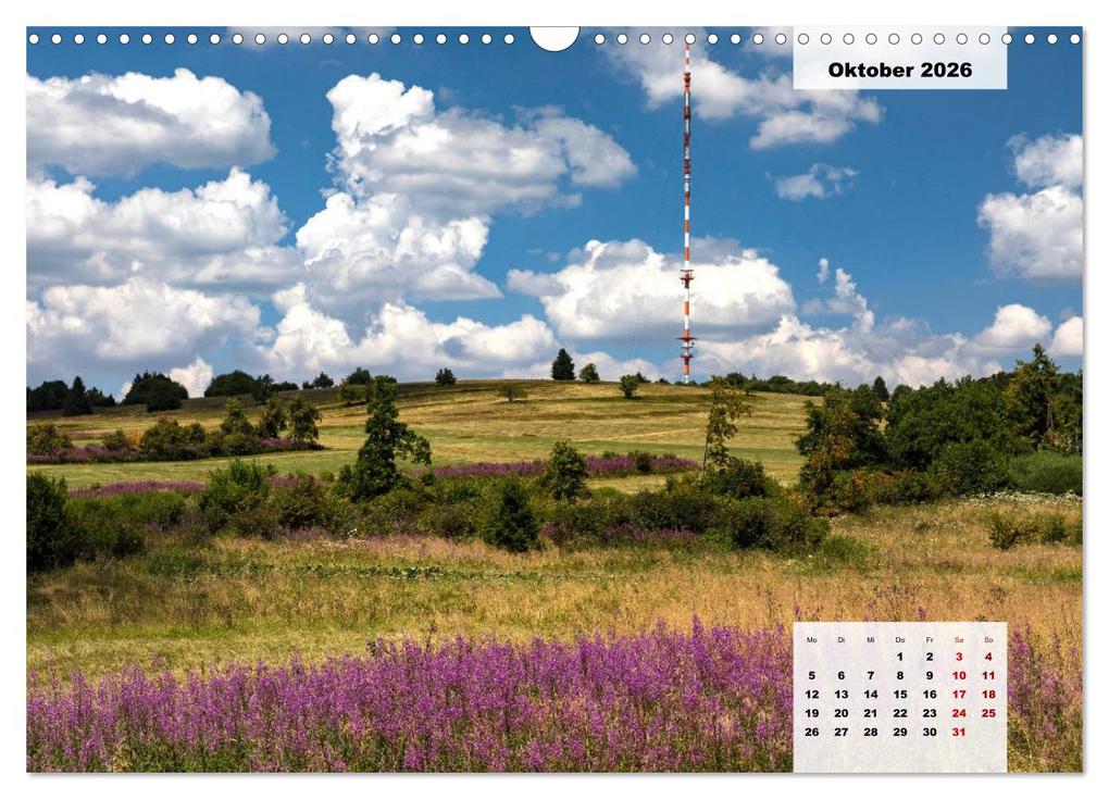 Weitere Ansicht: Rhöner Röschen - ein Sommermärchen in der Hochrhön (Wandkalender 2026 DIN A3 quer), CALVENDO Monatskalender | Calvendo, Hans Pfleger
