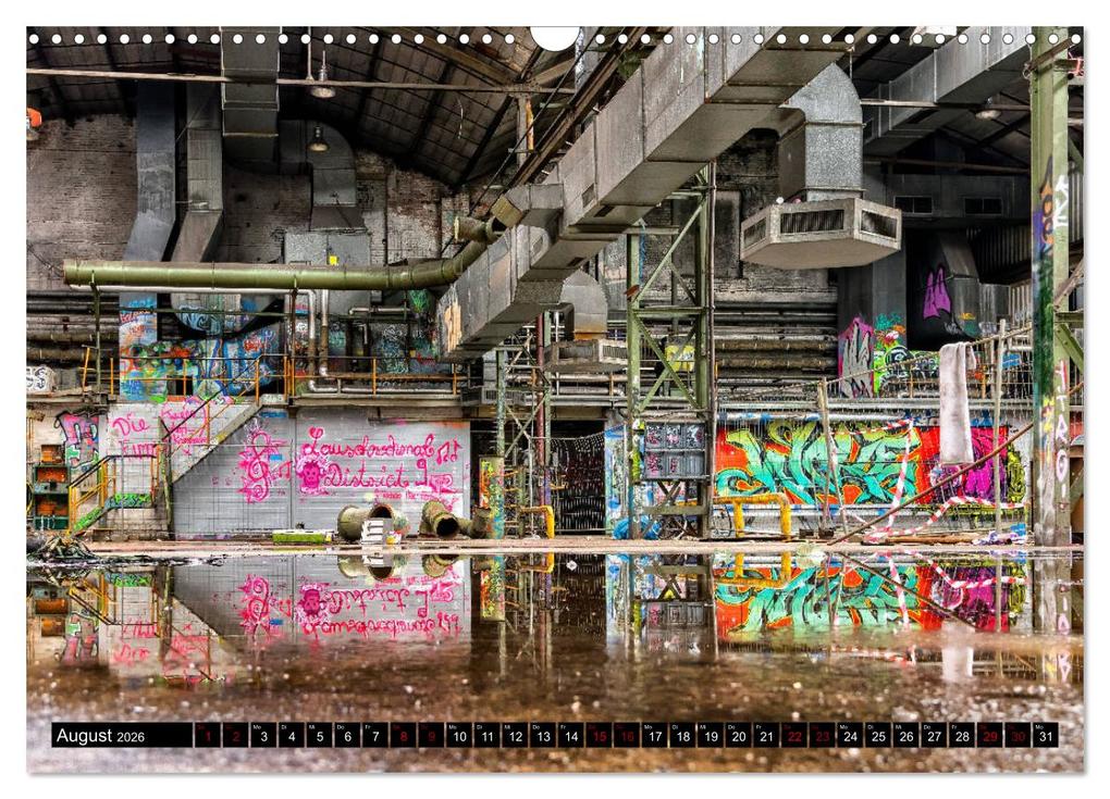 Weitere Ansicht: Lost Places Graffiti (Wandkalender 2026 DIN A3 quer), CALVENDO Monatskalender | Calvendo, BTC Wallets
