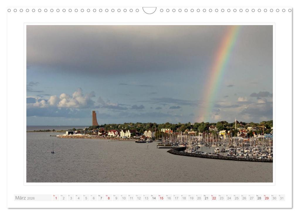 Weitere Ansicht: Schleswig-Holstein - über Stadt und Land (Wandkalender 2026 DIN A3 quer), CALVENDO Monatskalender | Calvendo, Klaus Kolfenbach