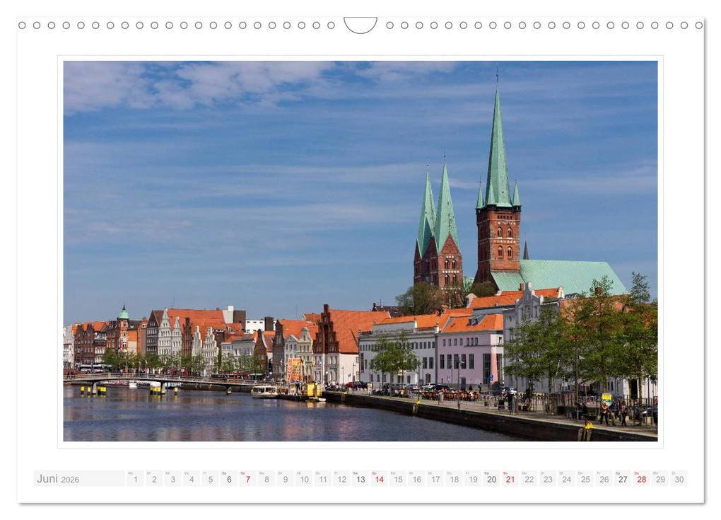 Weitere Ansicht: Schleswig-Holstein - über Stadt und Land (Wandkalender 2026 DIN A3 quer), CALVENDO Monatskalender | Calvendo, Klaus Kolfenbach
