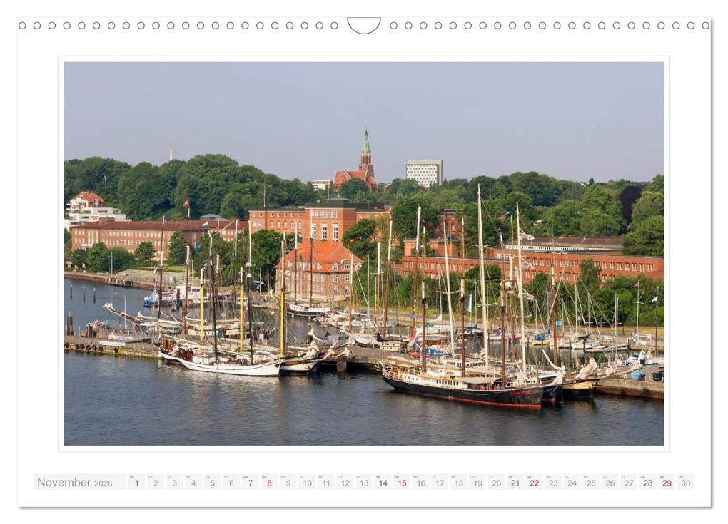 Weitere Ansicht: Schleswig-Holstein - über Stadt und Land (Wandkalender 2026 DIN A3 quer), CALVENDO Monatskalender | Calvendo, Klaus Kolfenbach